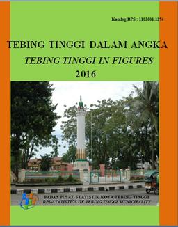 Tebing Tinggi City In Figures 2016